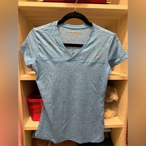 Head Women's Light Blue V-Neck Tee